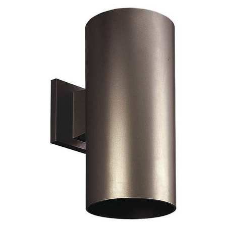 PROGRESS LIGHTING Cylinder 1-Light Wall Lantern, 29 W, Antique Bronze P5641-20/30K