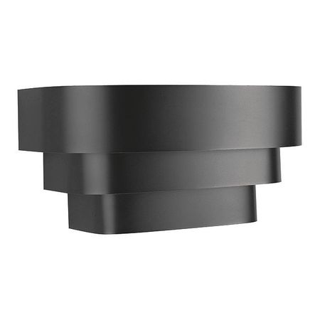 PROGRESS LIGHTING 1-Light Sconce, 100 W, Black P7103-31