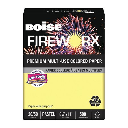 Boise Colored Paper, Crackling Canary, PK500 MP2201-CY