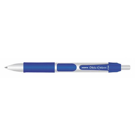 Zebra Pen Retractable Ballpoint Pens, Blue, PK12 21320
