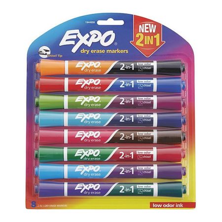 EXPO Dry Erase Markers, PK8 1944658