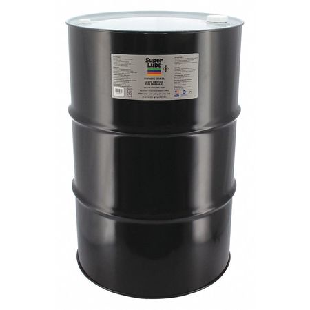 Super Lube 55 gal Gear Oil Drum Translucent Clear 54355