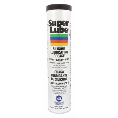 Super Lube 14.1 oz Multipurpose Grease Cartridge Translucent White 92150