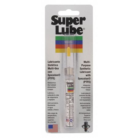 Super Lube 0.24 oz Tube, Hydraulic Oil, 118 ISO Viscosity, 85W SAE 51010