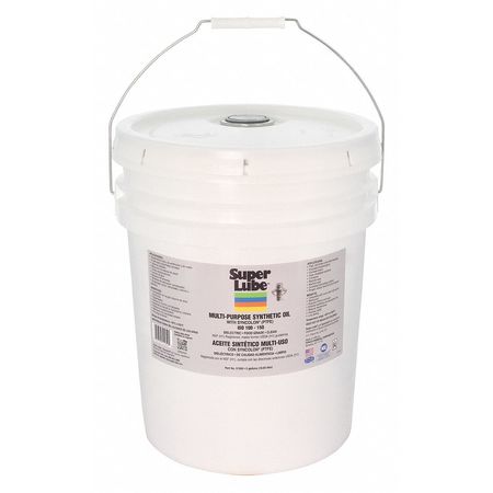 5 gal Pail, Hydraulic Oil, 118 ISO Viscosity, 85W SAE -  SUPER LUBE, 51050