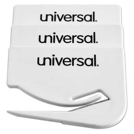 UNIVERSAL Opener, Letter, White, PK3 UNV31803