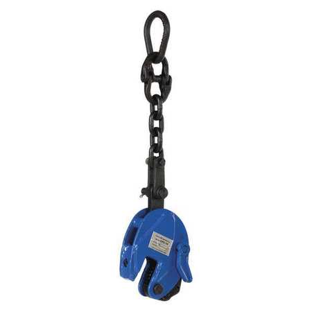 Vestil Vertical Plate Clamp With Chain, 1000 lb. CPC-10