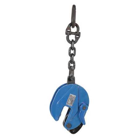 VESTIL Vertical Plate Clamp With Chain, 2000 lb. CPC-20