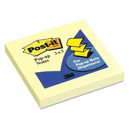 POST-IT Refill, Post-It, 3"x3", Yellow, PK1200 R330YW