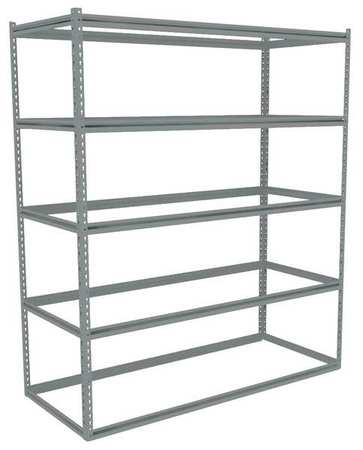 TENNSCO Boltless Shelving Unit, 30-5/8"D x 72-5/8"W x 84"H, 5 Shelves, Steel ZB7-7230S-5