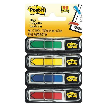 POST-IT Flag, Arrow, Assortd, PK96 684ARR3