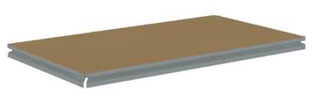 TENNSCO Boltless Shelf, 18"D x 48"W x 2"H, Steel ZBES-4818D