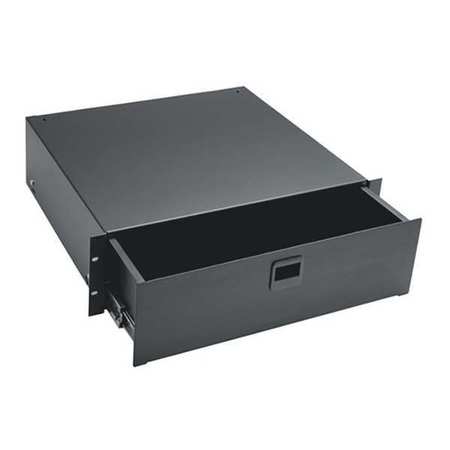 MIDDLE ATLANTIC Rack Drawer, 3 Space, 5.25" D3