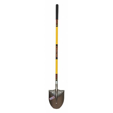 STRUCTRON Rice Shovel, 48 in L Premium Fiberglass Handle 49748