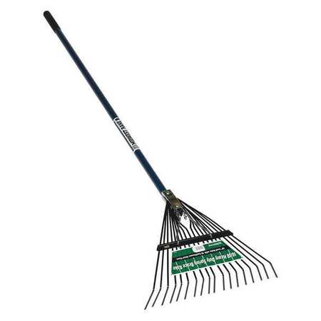 Seymour Midwest 18-tine Lawn Rake with 54"L Aluminum Handle 40931