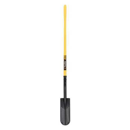 Toolite Drain Spade Shovel, 48 in L Polymer with Fiberglass Core Handle 49546