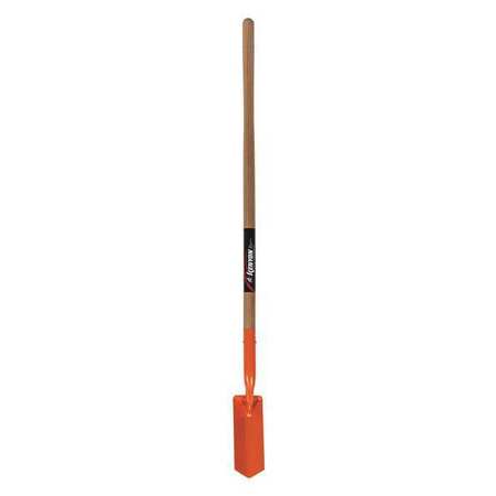 KENYON 14 ga Trenching V Shovel, Tempered Steel Blade, 48 in L Natural Hardwood Handle 89224