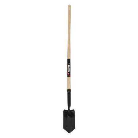 KENYON 11 ga Trenching Shovel, Steel Blade, 48 in L Natural Hardwood Handle 89025