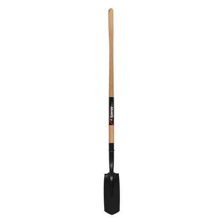 KENYON 14 ga Trenching Shovel, Tempered Steel Blade, 48 in L Natural Hardwood Handle 89044