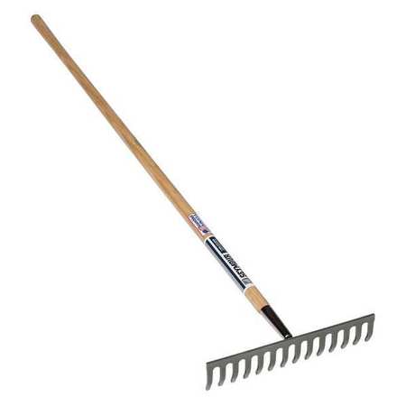 Seymour Midwest 14-tine Rake with 60"L Hardwood Handle 42350