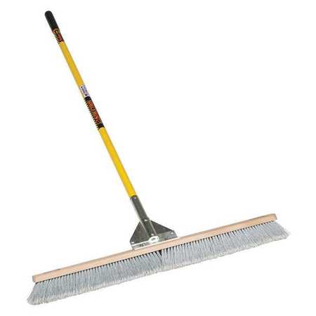 STRUCTRON Duo Broom, 36", 60" Yellow FGL Handle 82706