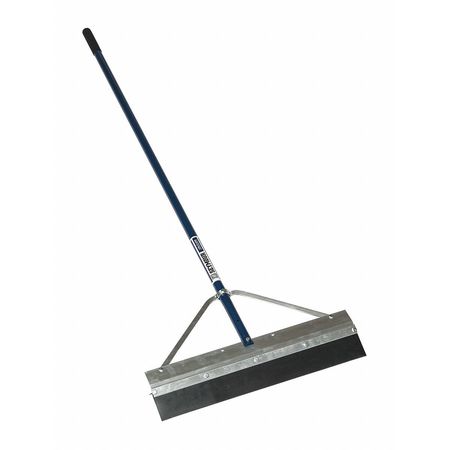 SEYMOUR MIDWEST Snow Squeegee, 24", 66" Blue Handle 96624