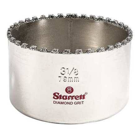 Starrett 3-1/8" Synthetic Diamond Grit Hole Saw KD0318-N