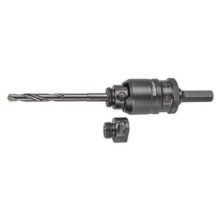 STARRETT Kwik Change Arbor Kit, Carbide Drill-Hex A6-5