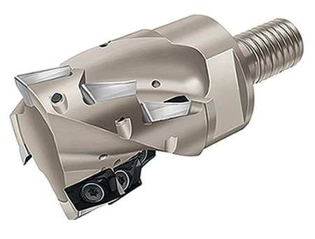 WALTER Indexable Face Mill, 2.480" Cutter Dia, 13.00mm Cut Depth, F4041 Series F4041.B27.063.Z06.13