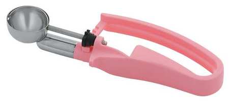 VOLLRATH Squeeze Disher, 0.54 oz., SS, Pink 47402