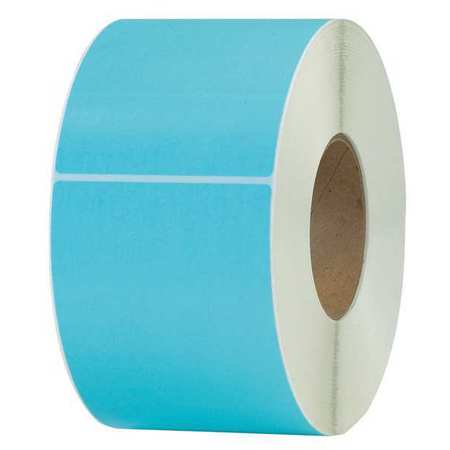 Partners Brand Thermal Transfer Labels, 4" x 6", Light Blue, 4/Case THL130BE