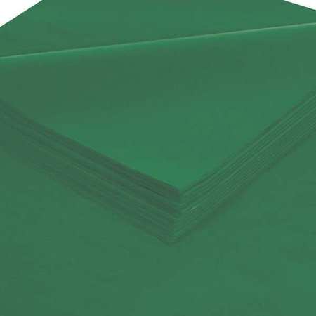 PARTNERS BRAND Tissue Paper, Gift Grade, 20" x 30", Holiday Green, 480/Case T2030L