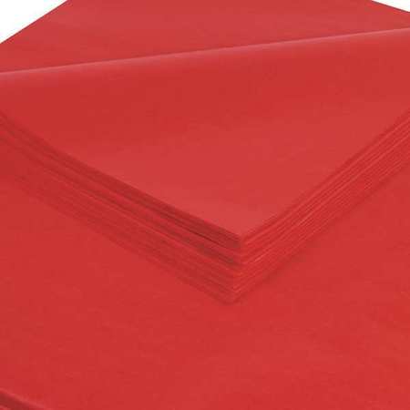 PARTNERS BRAND Tissue Paper, Gift Grade, 20" x 30", Mandarin Red, 480/Case T2030V