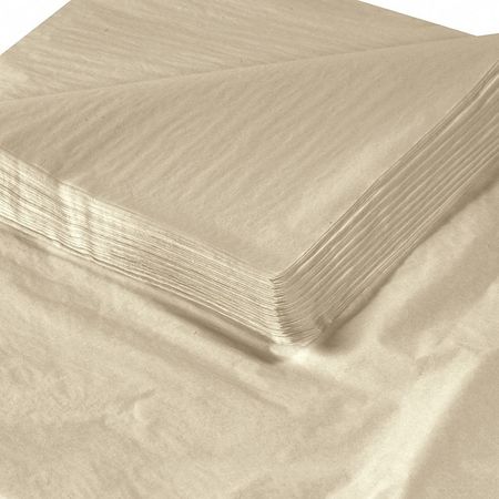 PARTNERS BRAND Tissue Paper, Gift Grade, 20" x 30", Tan, 480/Case T2030A