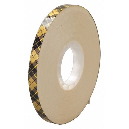 SCOTCH 3M™ 908 Adhesive Transfer Tape, 2.0 Mil, 1/4" x 36 yds., Clear, 72/Case T961908