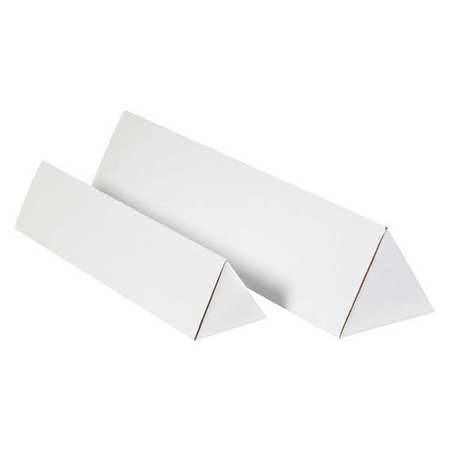 Partners Brand Triangle Mailing Tubes, 3" x 36 1/4", White, 50/Bundle MTM336
