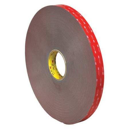 3M 3M™ 4991 VHB™ Tape, 90.0 Mil, 1" x 5 yds., Gray, 1/Case VHB499101R