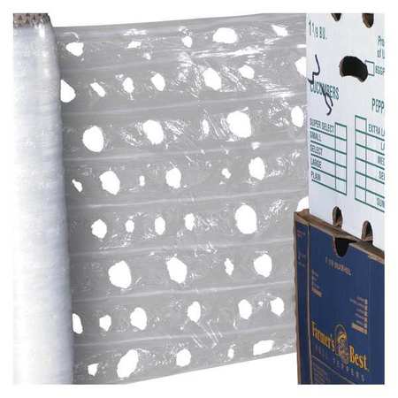 PARTNERS BRAND Vented Pallet Wrap, 20" x 3250', Clear, 1/Case SFV2032