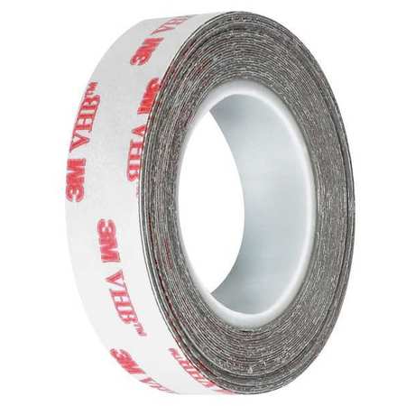 3M 3M™ 4932 VHB™ Tape, 25.0 Mil, 1/2" x 5 yds, White, 1/Case VHB493212R