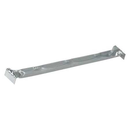 PARTNERS BRAND Wardrobe Hanger Bar, 24", Silver, 1/Each BAR24