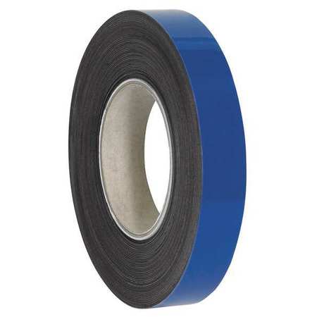 PARTNERS BRAND Warehouse Labels, Magnetic Rolls, 1" x 50', Blue, 1/Case LH127