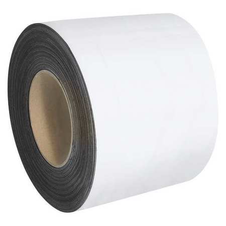 Partners Brand Warehouse Labels, Magnetic Rolls, 4" x 50', White, 1/Case LH131