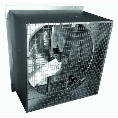 DAYTON Exhaust Fan, Slantwall, 36In, D/D 44YU17