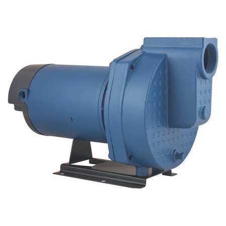 FLINT & WALLING Sprinkler Pump, 208/230-460V, 1 HP SPJ10P3