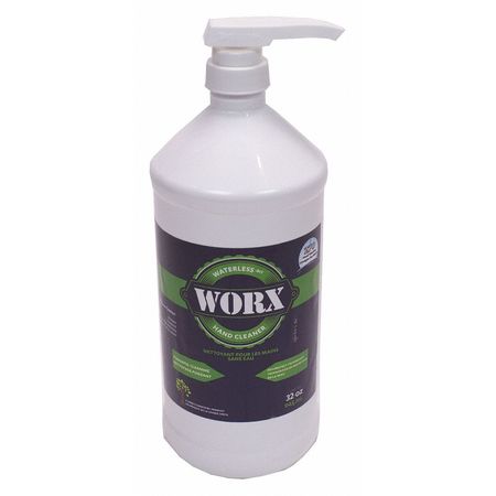 Worx 0.25 gal Liquid Hand Cleaner Pump Bottle, PK 4 26-0432