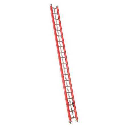 Westward 40 ft Fiberglass Extension Ladder, 300 lb Load Capacity 44YY40