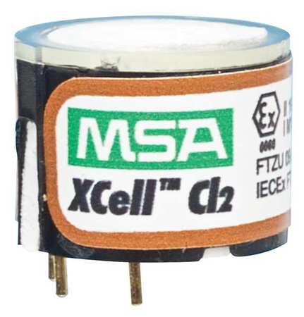 MSA SAFETY Replacement Sensor, Chlorine 10106728
