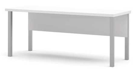 Bestar Rectangle Table Desk, 29.5" X 71.1" X 29.9", Laminate Top, White 120401-17
