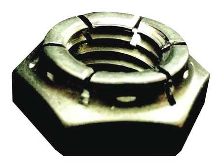 FLEXLOC Flexible Top Lock Nut, 1/4"-20, 18-8 Stainless Steel, Not Graded, Plain, 5/64 in Ht, 100 PK 50FK-420