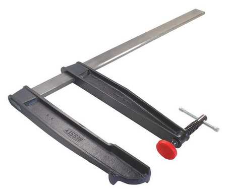 BESSEY 24 in Bar Clamp, Forged Steel Handle and 10 in Throat Depth CDS24-10WP